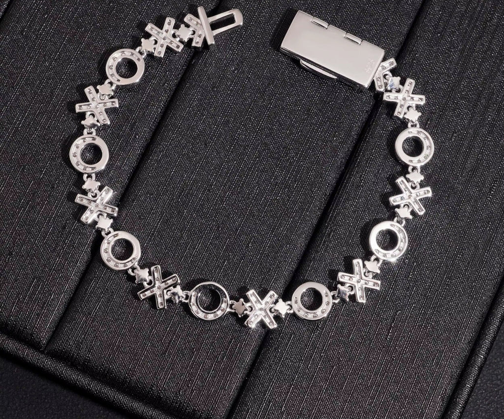 USA Local Stock Shipping Moissanite Bracelet Solid 925 Sterling Silver Gold Plated 8MM Gramoissanite Diamond Cuban Link Bracelet